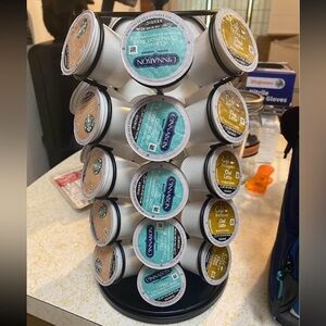 K Cup Carousel Coffee Pod Holder